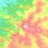 رأس منيف topographic map, elevation, terrain