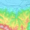 Fonte Colombo topographic map, elevation, terrain
