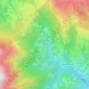 Scullera topographic map, elevation, terrain