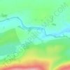Tindale topographic map, elevation, terrain