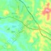 Drouin topographic map, elevation, terrain