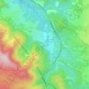 Roncobilaccio topographic map, elevation, terrain