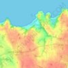 Tannée topographic map, elevation, terrain