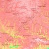 Kharkiv Oblast topographic map, elevation, terrain