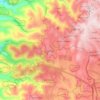 Bitunia topographic map, elevation, terrain