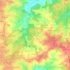 Manial topographic map, elevation, terrain