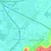 Marsh Common topographic map, elevation, terrain