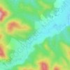 Шешоры topographic map, elevation, terrain