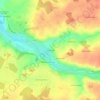 Bassefeuille topographic map, elevation, terrain