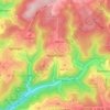 Watzelhain topographic map, elevation, terrain