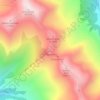 Tscheyegg topographic map, elevation, terrain