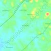 Wilmot Village topographic map, elevation, terrain