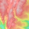 Bruant topographic map, elevation, terrain
