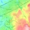 Beacon topographic map, elevation, terrain