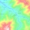 La Floresta topographic map, elevation, terrain