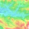 Benia de Onís topographic map, elevation, terrain