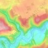 Herlitzenberg topographic map, elevation, terrain