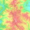 Reisterstown topographic map, elevation, terrain