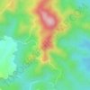 Morro Grande topographic map, elevation, terrain