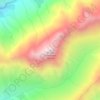 Mount Blackburn topographic map, elevation, terrain