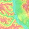 Сарапул topographic map, elevation, terrain
