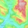 Wilbich topographic map, elevation, terrain