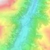 Ferleiten topographic map, elevation, terrain