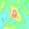Cattle Mountain topographic map, elevation, terrain