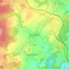 Kauschwitz topographic map, elevation, terrain