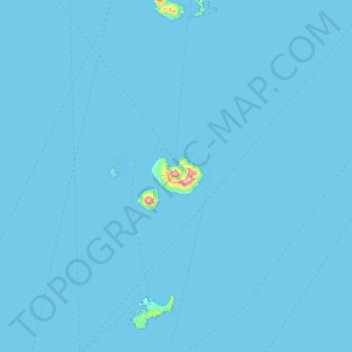 Wanua Tagulandang topographic map, elevation, terrain
