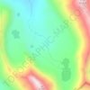 Amethyst Basin topographic map, elevation, terrain