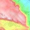 Selva topographic map, elevation, terrain