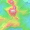 BeAl topographic map, elevation, terrain