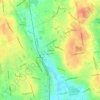 Montello topographic map, elevation, terrain