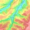 La Roche topographic map, elevation, terrain
