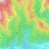 La Roueyre topographic map, elevation, terrain