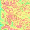 De'e topographic map, elevation, terrain