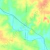 Napton topographic map, elevation, terrain