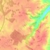 Chatre topographic map, elevation, terrain