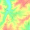 Duncan topographic map, elevation, terrain