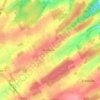 Fraiture topographic map, elevation, terrain