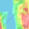 Little Boston topographic map, elevation, terrain