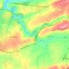 Le Val d'Airou topographic map, elevation, terrain