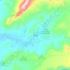 Nilo topographic map, elevation, terrain