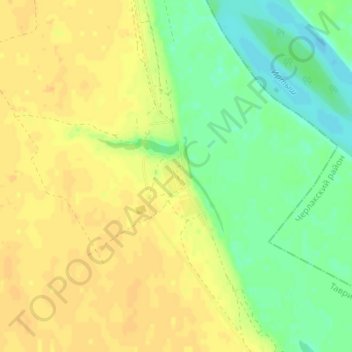 Баландино topographic map, elevation, terrain