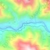 Bithal topographic map, elevation, terrain
