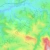 Bruyère topographic map, elevation, terrain