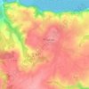 Keravel topographic map, elevation, terrain