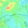Hatillo topographic map, elevation, terrain