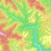 Beeson topographic map, elevation, terrain